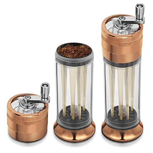Hand Crank Grinder Roller & Storage