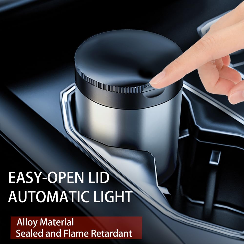 Portable Smokeless Ashtray for Car & Home