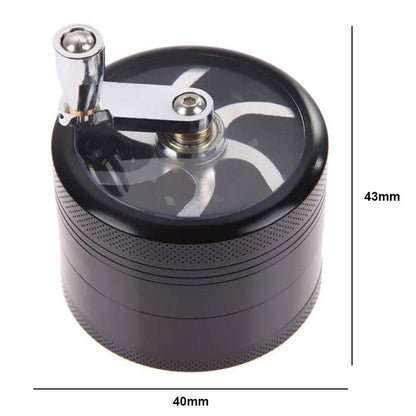 1.5 Inch Hand Seasoning Spice Cracker Crusher Grinder with Handle