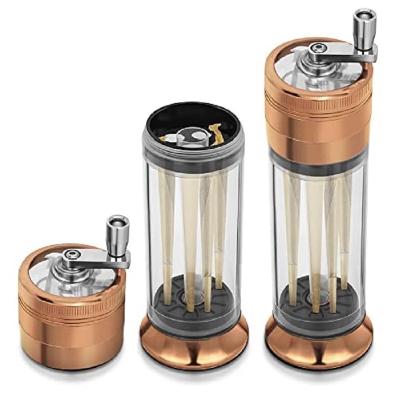 Hand Crank Grinder Roller & Storage
