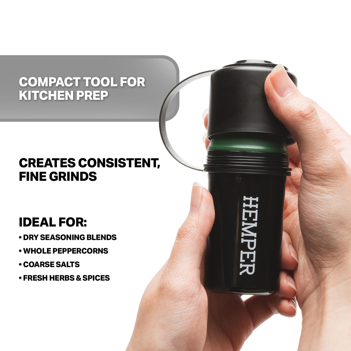 3-in-1 Smell-Proof Grinder & Storage Case