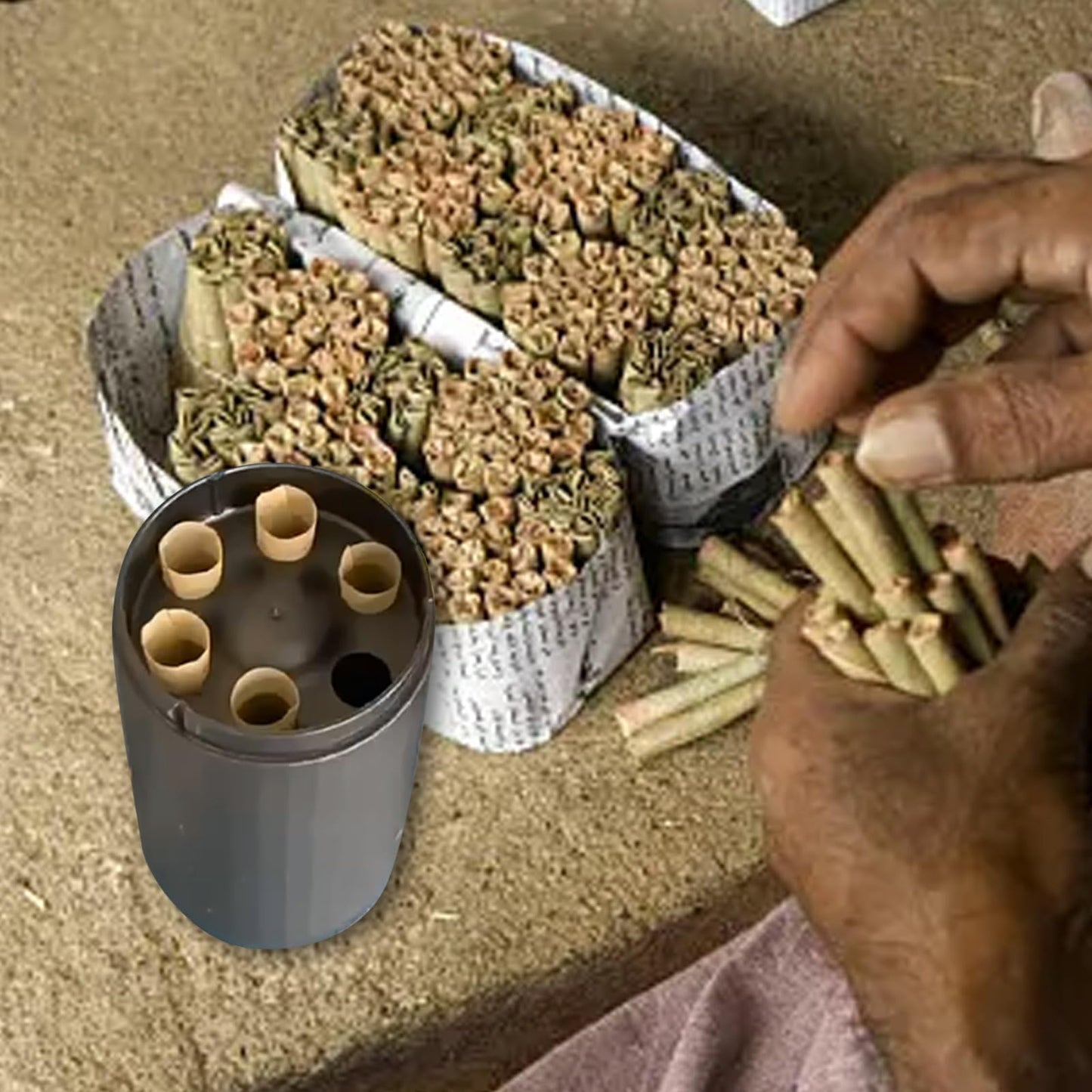 Electric Grinder & Rolling Machine (2-in-1)