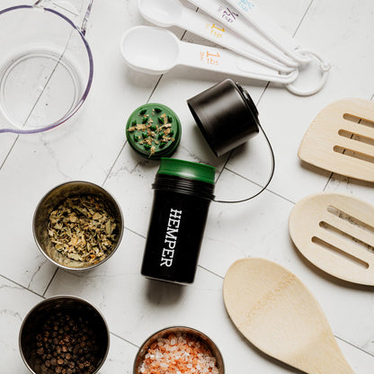 3-in-1 Smell-Proof Grinder & Storage Case