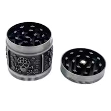Tobacco Grinder 4 Layers 40mm Manual Metal Spice Herb Crusher Cutter Manual